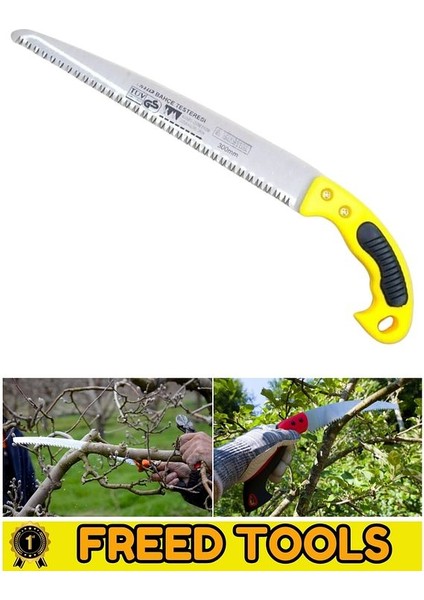 Ağaç Dal Budama Testeresi 300 mm Sabit Saplı