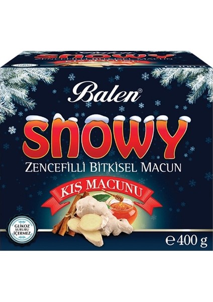 Snowy Ballı Zencefilli Macun 400 G