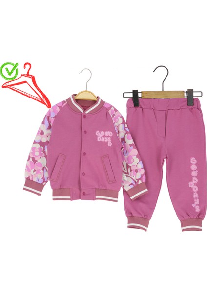 Bebek Kız Takım 3lü Kolej Ceketli