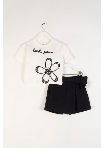 Kız Şort Etek Takım 25YDMB0549