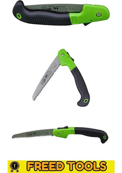 Katlanır Ahşap Ağaç Bahçe Bağ Budama Testeresi 180 mm