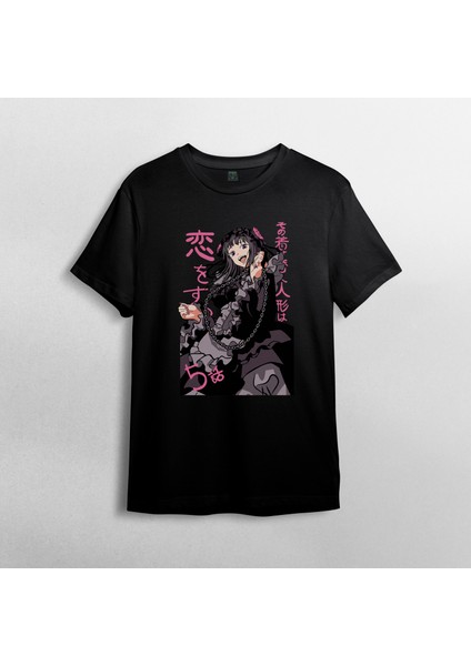 My Dress Up Darling Anime Manga %100 Pamuklu Bisiklet Yaka T-Shirt Model 4 fiyatları