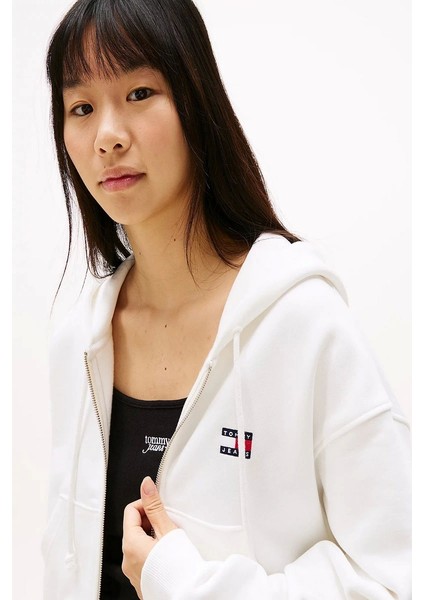 Tjw Bxy Crp Badge Zıp Hoodıe fırsatları