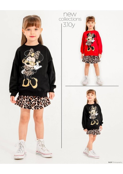 Leoparlı Etekli Bluz fiyatları