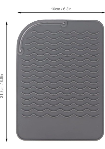 Saç Maşası Isıya Dayanıklı Silikon Mat Çok Fonksiyonlu Kaymaz Düz Silikon Isıya Dayanıklı Mat modelleri