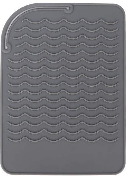 Saç Maşası Isıya Dayanıklı Silikon Mat Çok Fonksiyonlu Kaymaz Düz Silikon Isıya Dayanıklı Mat indirimleri