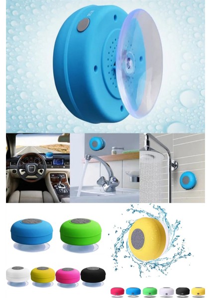 Taşınabilir Tüm Cihazlara Uyumlu Su Geçirmez Bluetooth Hoparlör Mini Ses Bombası
