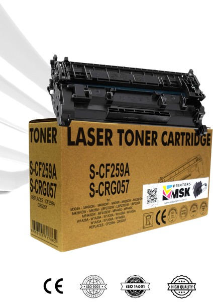 Canon I-Sensys MF443 Uyumlu Siyah Toner