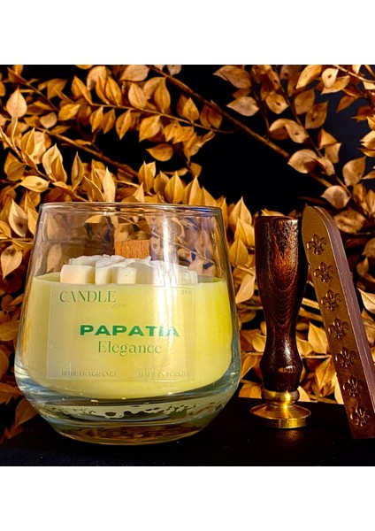 "papatya Elegance" – : Özel Tasarım Bardakta Papatya Kokulu Dekoratif Mum 🌼✨ fırsatları