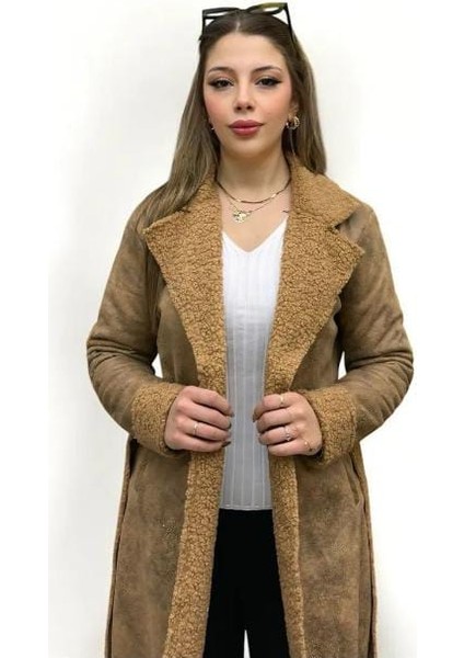 Kemerli Süet Içi Kürklü Kaban fiyatları