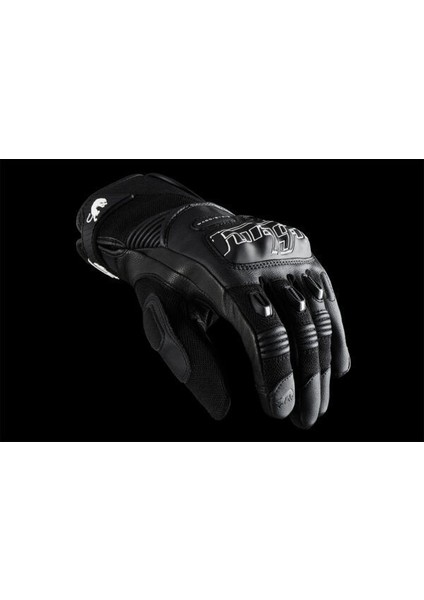 Waco Evo 2 Yazlık Deri Motosiklet Eldiveni Siyah indirimleri