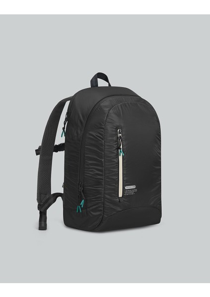 Gaston Lightweight Laptop Bölmeli Sırt Çantası - 16" Siyah