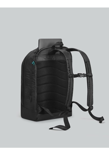 Gaston Lightweight Laptop Bölmeli Sırt Çantası - 16" Siyah