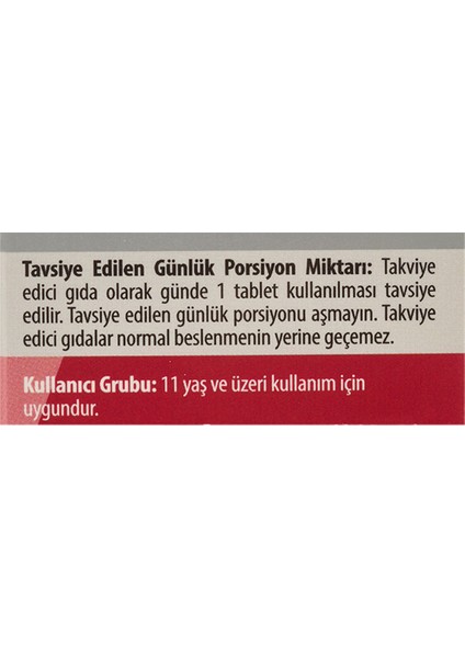 Demir + Folik Asit + Vitamin B12 + Vitamin C - 30 Tablet & D3 + K2 + C - 60 Tablet