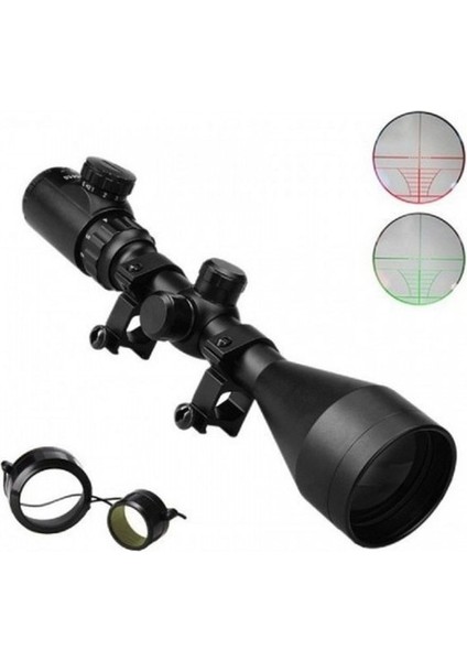 Aim 3-12X50E Çıft Işıklı Zoomlu Tüfek Dürbün