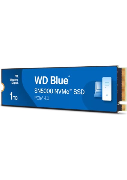 Blue 1tb SN5000 WDS100T4B0E 5150MB/S Pcıe Gen4 X4 Nvme 2280 M.2 SSD