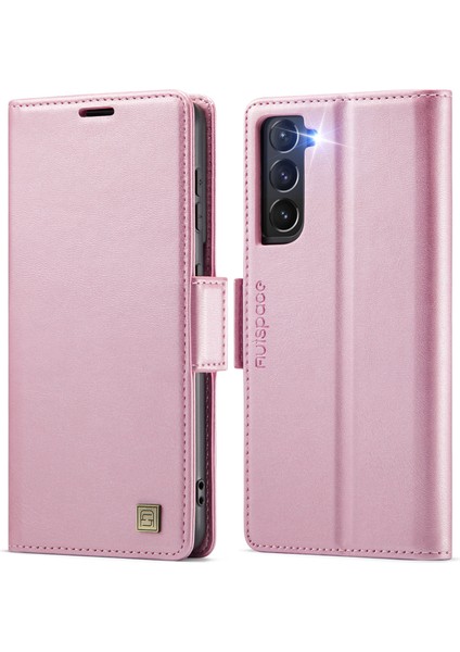 Samsung Galaxy S21 Fe 5g Rfıd Engelleme Retro Deri Telefon Cüzdan Kapağı (Yurt Dışından)