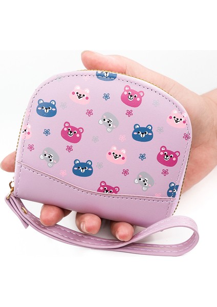 Gündelik Kısa Cüzdan Fermuarlı Para Cüzdanı El Kayışı Cüzdan Değişimi (Yurt Dışından) modelleri