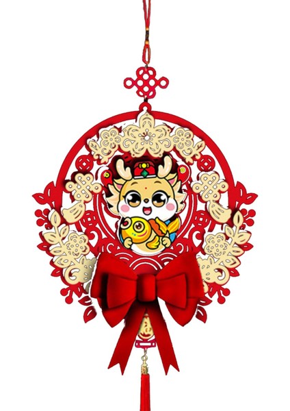 Çin Yılı Asılı Süs Dekorasyonlar Apartman Odası A (Yurt Dışından)