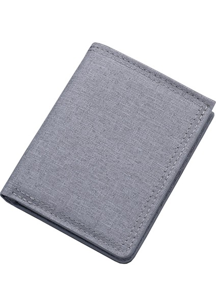 Cüzdan Kısa Para Sahibi Sahibi Katlanabilir Bifold Gri (Yurt Dışından) fiyatları