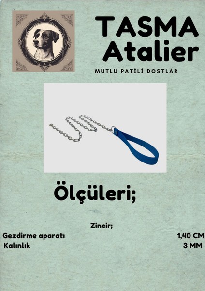 Zincirli Köpek Gezdirme Aparatı 3mm-140cm fiyatları