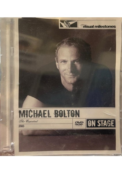 Michael Bolton ‎– The Essential Michael Bolton (Jewel Box Dvd)