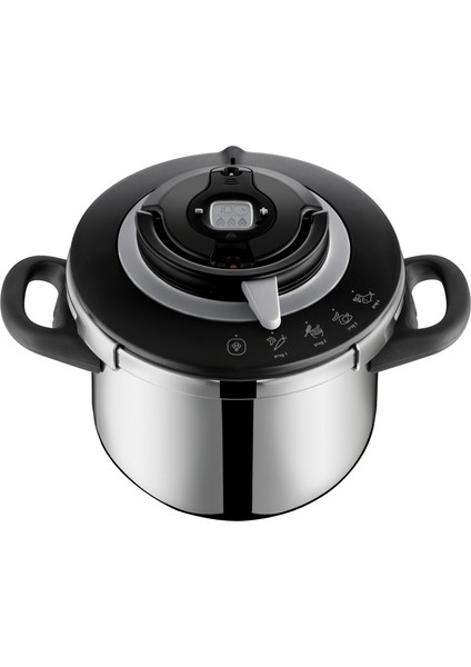 P4551431 Clipso+ Chef 4 Pişirme Programlı 8 Litre Düdüklü Tencere - 1510002663
