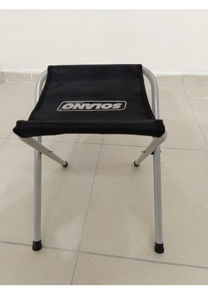 Katlanır Metal Piknik, Balıkçı ve Kamp Taburesi (Beyaz Metal Ayak)