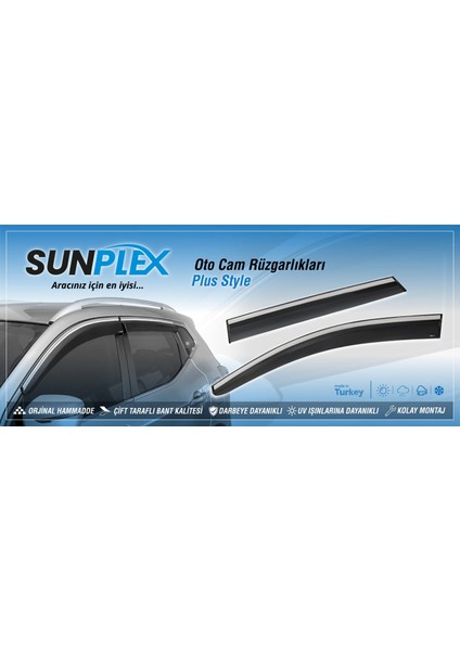 Peugeot 306 Cam Rüzgarlığı Sunplex