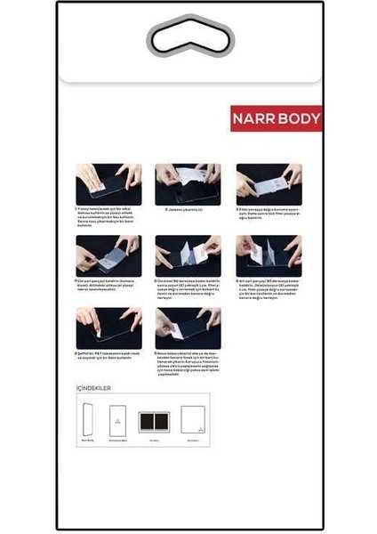 iPhone 13 Narr Tpu Çiftli Body Ekran Koruyucu