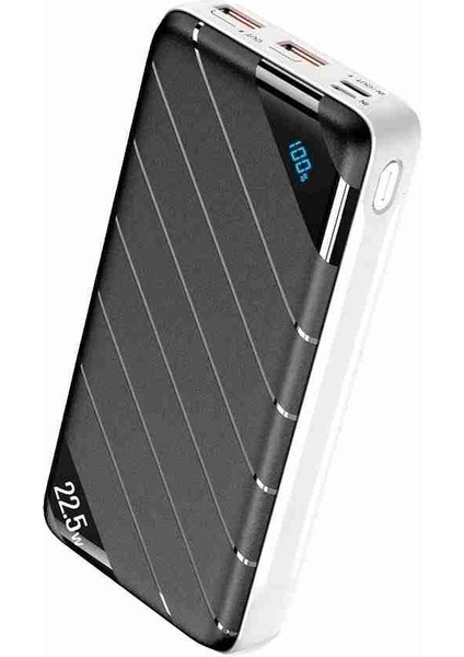 Q13 20.000 Mah Pd 22.5W Hızlı Şarj Destekli Dijital Powerbank