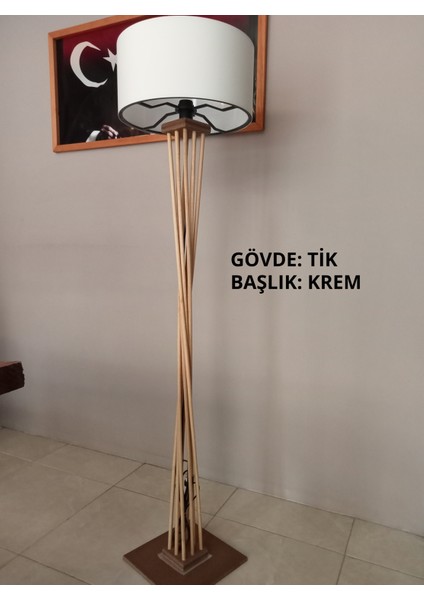 Ahşap Lambader