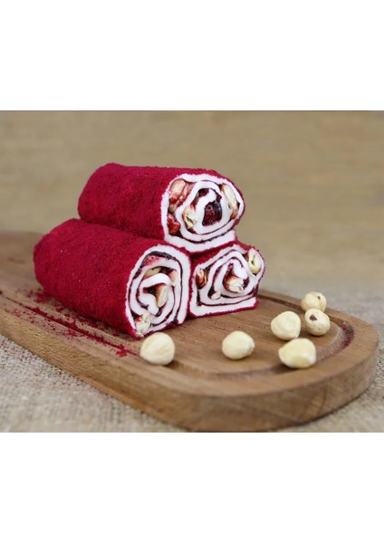 Velvet Kaplı Içi Fındık Kremalı Sultan Sarma Lokum