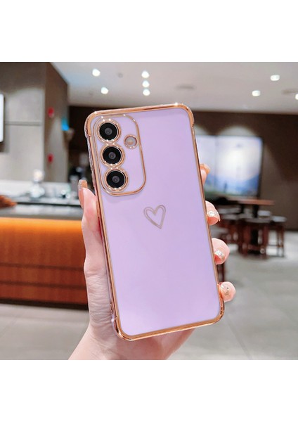 Samsung Galaxy S24 Fe Galvanik Kenar Tpu Telefon Kapağı (Yurt Dışından)