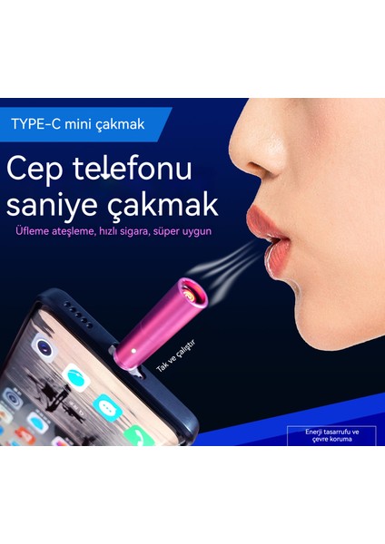 Cep Telefonu Mini Kullanışlı Kablosuz Type-C Isıtıcı (Yurt Dışından) indirimleri