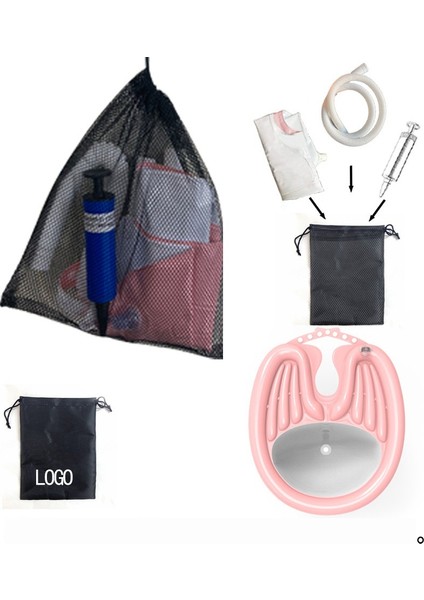 Yetişkin Sırtüstü Şampuan Hamile Kadın Yaşlı Bakım Ev Şişme Şampuan Seti (Yurt Dışından)