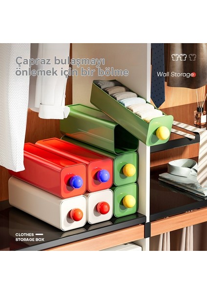 Saklama Kutusu Ev Külot Çorap Duvara Monte Iz Bırakmayan Saklama Kutusu (Yurt Dışından) indirimleri