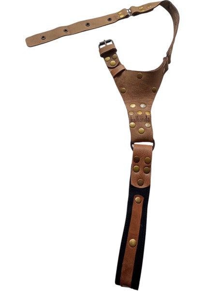 Köpek Boyun Tasması Hakiki Deri Yakın Mesafe Kontrollü Boyun Ölçüsü: 40-60cm Ayarlı Dog Collar T2-3