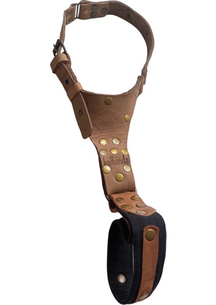 Köpek Boyun Tasması Hakiki Deri Yakın Mesafe Kontrollü Boyun Ölçüsü: 40-60cm Ayarlı Dog Collar T2-3