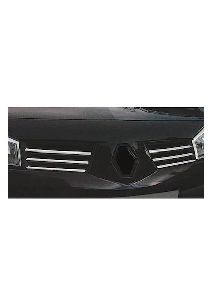 Renault Megane 2 Ön Panjur 2002-2012 Uyumlu 6 Parça Krom Paslanmaz Çelik fiyatları