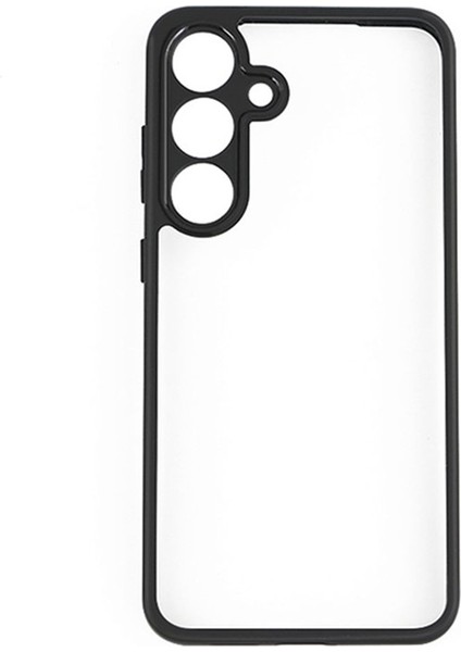 Samsung Galaxy S24 Fe Darbeye Dayanıklı Pc + Tpu Şeffaf Arka Telefon Kapağı (Yurt Dışından)