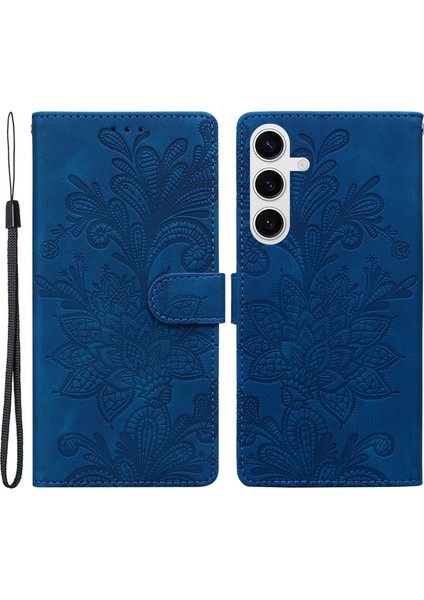 Samsung Galaxy S24 Fe Pu Deri Cüzdan Telefon Kılıfı (Yurt Dışından)