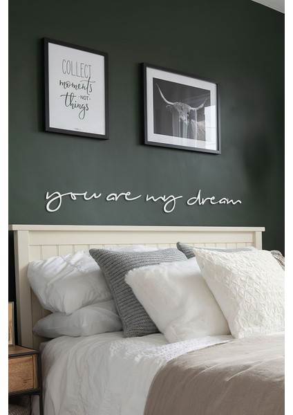 You Are My Dream Metal Duvar Yazısı
