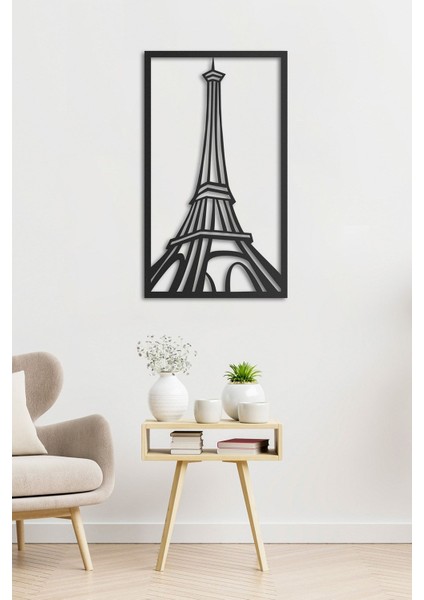 Eiffel Metal Duvar Dekoru