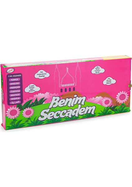 Kabeli Benim Seccadem Çocuklar Için Sesli Konuşan 7 Dilde Namaz Kıldıran Seccade modelleri