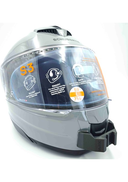 Schubert S3 Kask Hariç Sadece Chin Mount Aksiyon Kamera Çene Bağlantı Aparatı