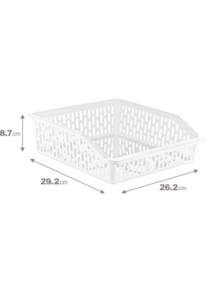 2'Li Set Stafi Wide Organizer