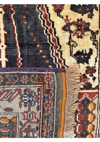 134X216 cm Büyük Boy Çiçek Desenli Vintage Halı, El Dokuma Büyük Alan Halısı, Pembe & Mavi Anadolu Halısı, Oriental Alan Halısı