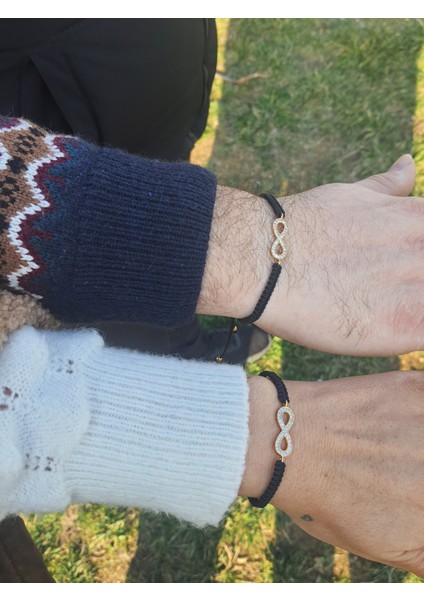 Sonsuz Aşk Sevgi Sevgili Çift Bilekliği