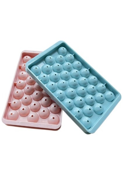 20X12 cm Ebatında 33 Hazneli Buz Kalıbı Küre Şeklinde